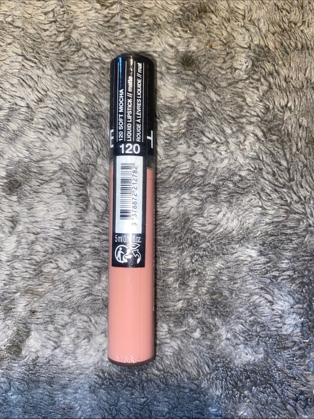 Sephora Liquid Lipstick 120 Soft Mocha - Nude Pink Finish